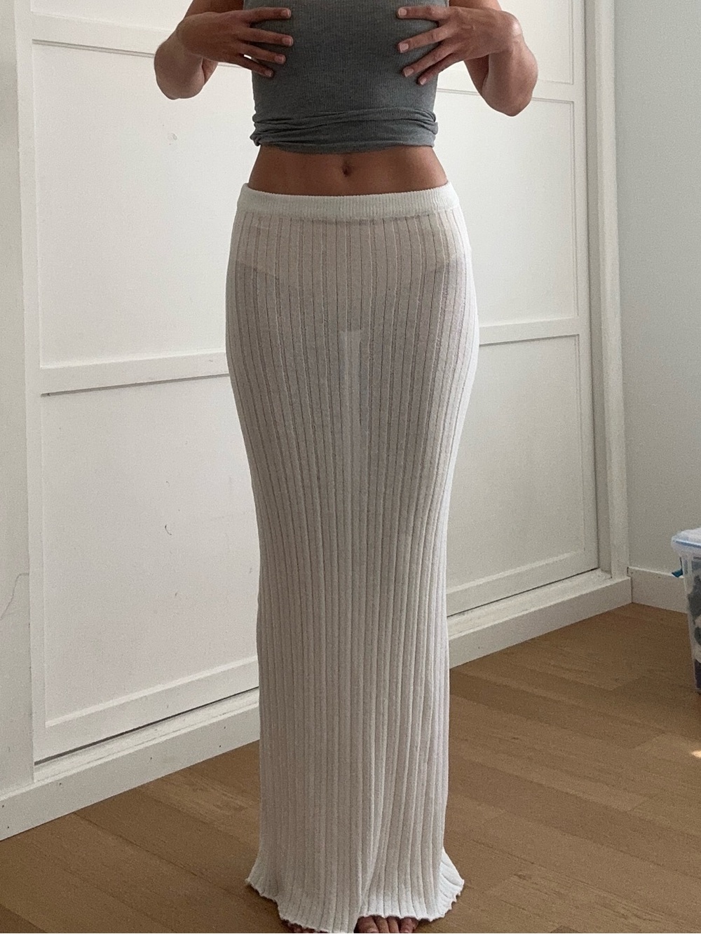 Princess Polly Semi-Sheer Maxi Skirt